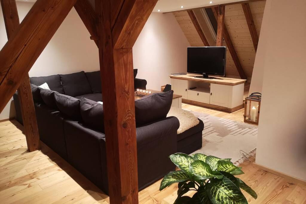 Ruhig Gelegene, Top Moderne Ferienwohnung - Hot Tub Und Sauna Gegen Aufpreis Neuhaus an Der Eger 외부 사진